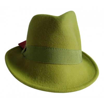 Pre-owned Altea Green Wool Hat