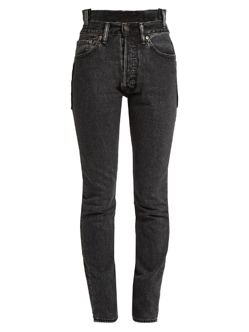 high wasted levi jeans