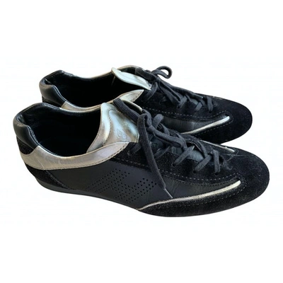 Pre-owned Hogan Trainers In Black
