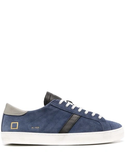 Date Hill Low Sneakers In Blue Suede