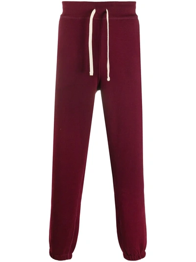 Polo Ralph Lauren Fleece Track Trousers In Red