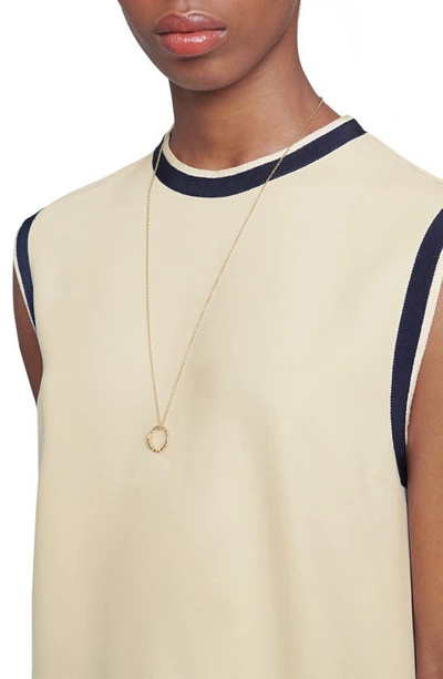 Gucci Ouroboros Long Pendant Necklace In 18kyg