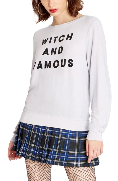 Wildfox Bbj Witch & Famous Pullover In Muse