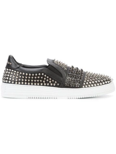 Philipp Plein Brothers Sneakers In Black