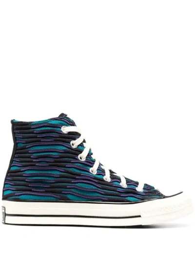 Converse High 'vibrant Chuck 70' Ocean Sneakers In Blue