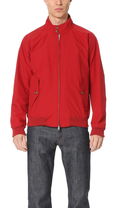 Baracuta Original G9 Harrington Jacket Archives Dark Red ModeSens