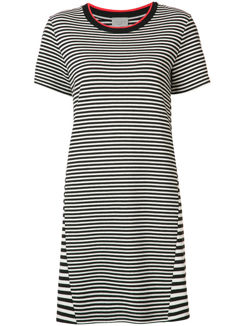 Grey Jason Wu Striped T-shirt Dress | ModeSens