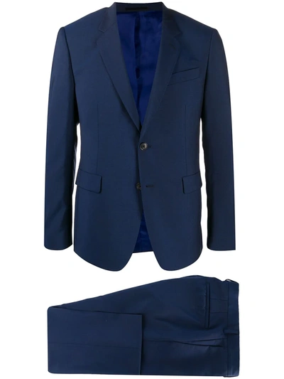 Paul Smith Two-piece Single-breasted Suit In Blue