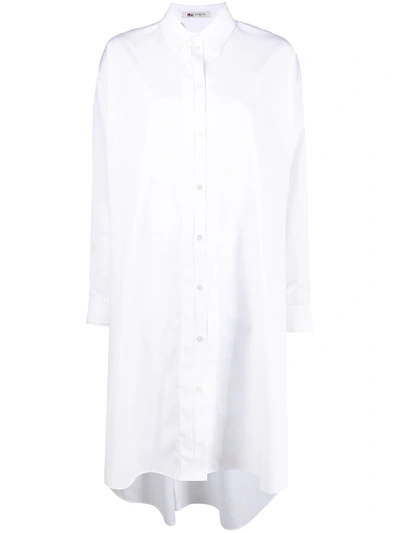 Ports 1961 Mid-length Long-sleeve Shirt In White