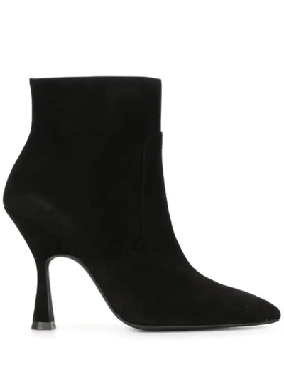 Stuart Weitzman Melena 100mm Boots In Black