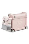 Stokke Babies' Jetkids By  Bedbox® Ride-on Carry-on Suitcase & Backpack Set In Pink/ Pink