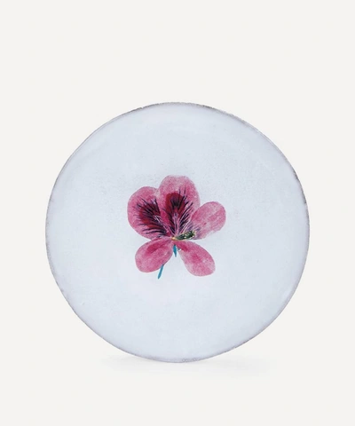 Astier De Villatte Pansy Saucer In White