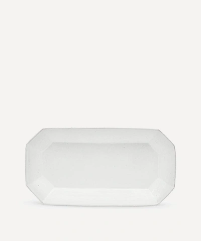 Astier De Villatte Small Revolution Platter In White