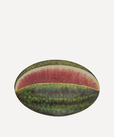 Astier De Villatte Watermelon Platter In White