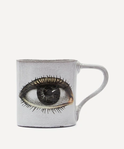 Astier De Villatte Eye Mug In White