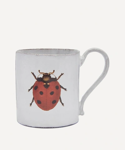Astier De Villatte Ladybird Mug In White