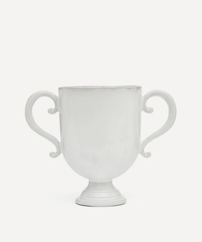 Astier De Villatte Folk Vase In White