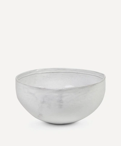 Astier De Villatte Medium Simple Salad Bowl In White