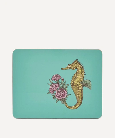 Avenida Home Seahorse Table Mat In Multicolour