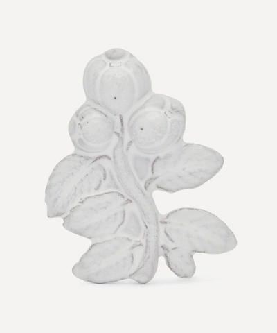 Astier De Villatte Quince Tree Chopstick Rest In White