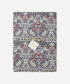 Liberty London Strawberry Thief Linen Tablecloth In Blue