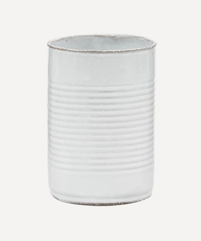 Astier De Villatte Conserve Mini Vase In White
