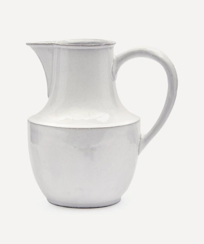 Astier De Villatte Istanbul Pitcher In White