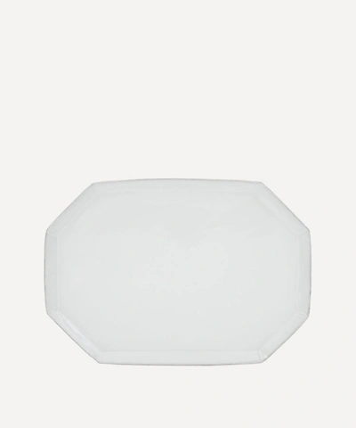 Astier De Villatte Octave Platter In White
