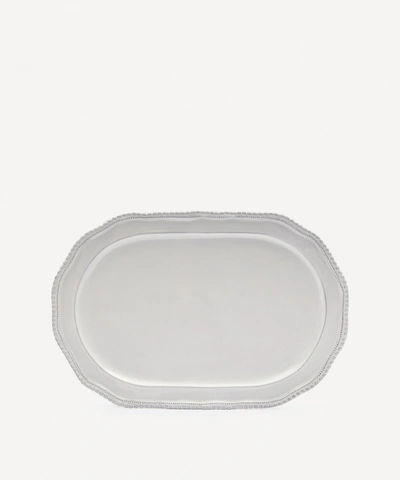 Astier De Villatte Clarabelle Long Platter In White