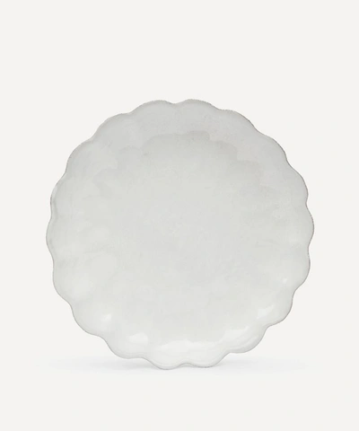Astier De Villatte Marguerite Deep Platter In White