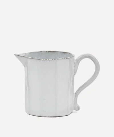 Astier De Villatte Small Octave Pitcher In White