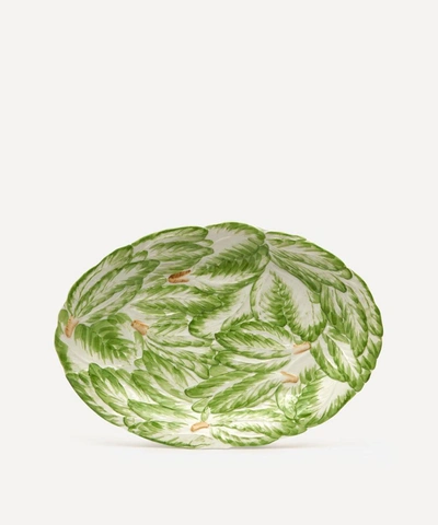 Unspecified Raddichio Oval Platter In Green