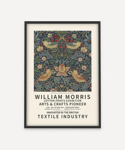 Pstr Studio Unframed William Morris Print In Multicolour