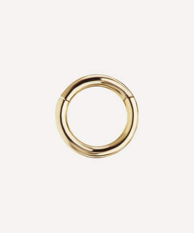 Maria Tash 5mm Plain Hoop Earring In Gold