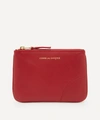 Comme Des Garçons Classic Leather Pouch In Red