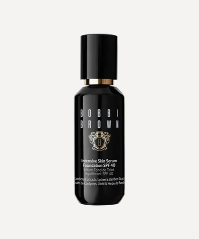Bobbi Brown Intensive Skin Serum Foundation Spf 40 In Walnut