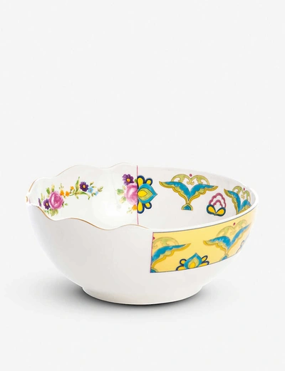 Seletti Hybrid Bauci Porcelain Bowl 17.5cm In White