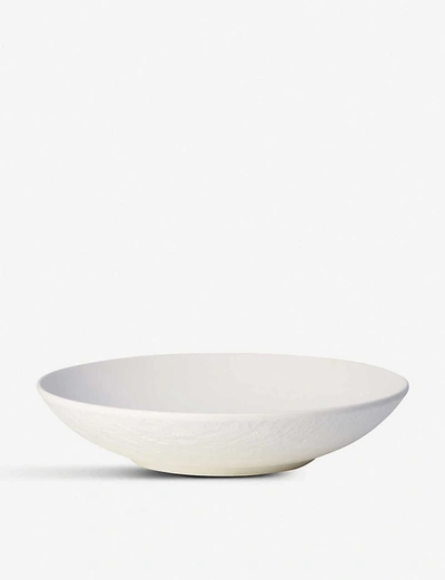 Villeroy & Boch Manufacture Blanc Porcelain Bowl 24cm In White
