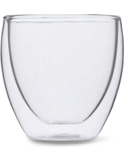 Bodum Pavina Double Wall Glass 80ml In Clear