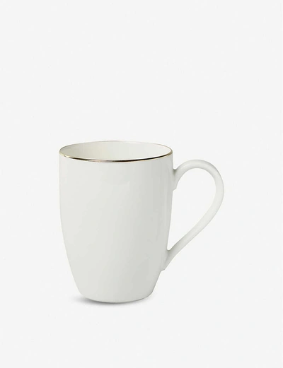 Villeroy & Boch Anmut Gold Porcelain Mug 350ml In White