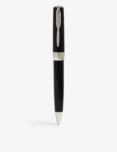 Pineider La Grande Bellezza Ballpoint Pen In Black Stone