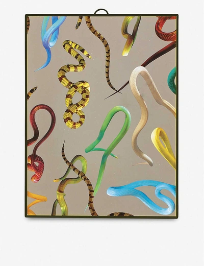 Seletti Toiletpaper Plastic And Glass Snakes Mirror
