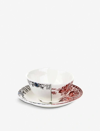 Seletti Zora Hybrid Porcelain Teacup And Saucer