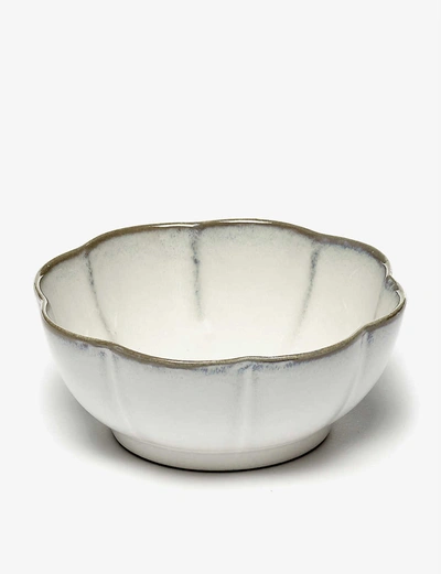 Serax Inku Stoneware Bowl 15cm In White