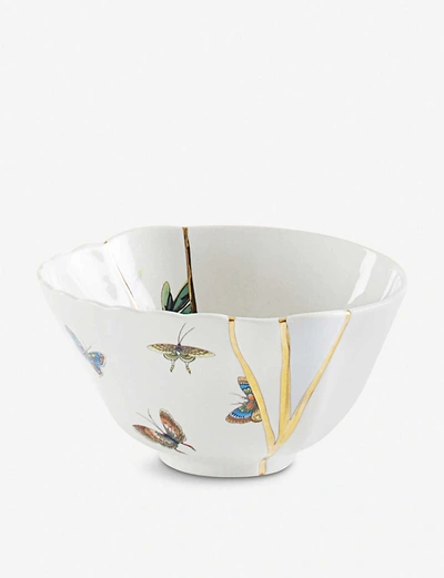 Seletti Kintsugi N2 Porcelain And 24ct Gold Bowl 15.2cm