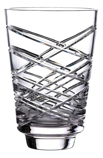 Waterford Aran Crystal-glass Vase 30cm In Clear