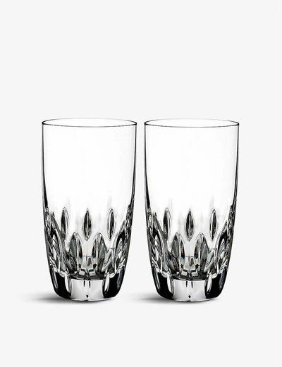 Waterford Enis Highball Crystal Glasses Set Of Two