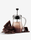 Bodum Chocolatiere Glass And Stainless Steel Jug 1l