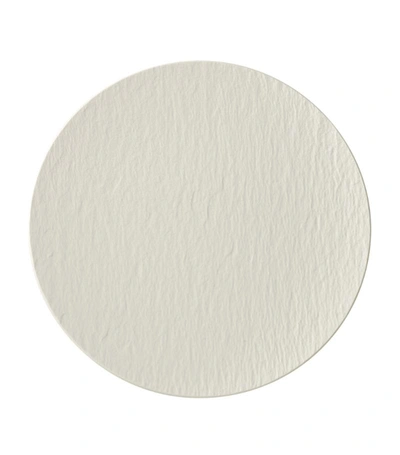 Villeroy & Boch Manufacture Rock Blanc Plate (25cm) In White