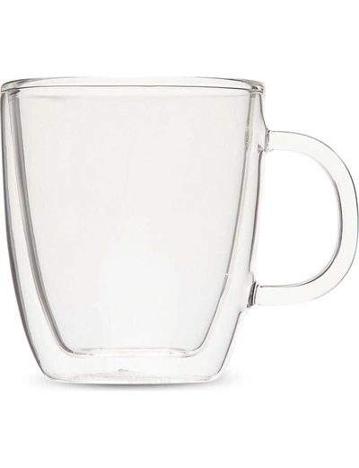 Bodum Bistro Double Wall Glass Espresso Mug In Clear